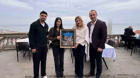 Ozan Tufan ve Eşi Trabzon'da Ziyarette Bulundu