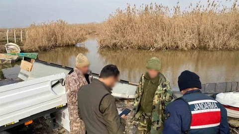 Gaziantep'te Yasak Avlanma Olayı