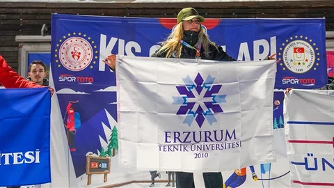 Erzurum'da Kayak Şampiyonası Başarısı