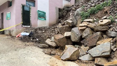 Osmaniye'de Toprak Kayması Olayı