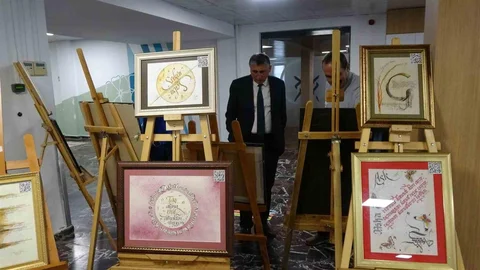 Farabi Hastanesi'nde Anlamlı Sergi