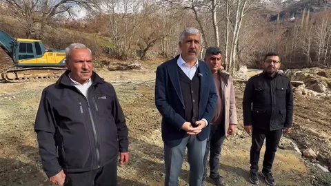 Adıyaman'da Su Alma Yapısına Ziyaret