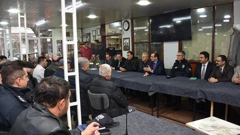 Manisa'da Kaymakam Güldoğan'dan Ziyaret