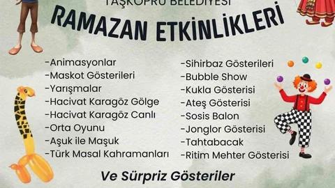 Taşköprü'de Ramazan Etkinlikleri Başlıyor