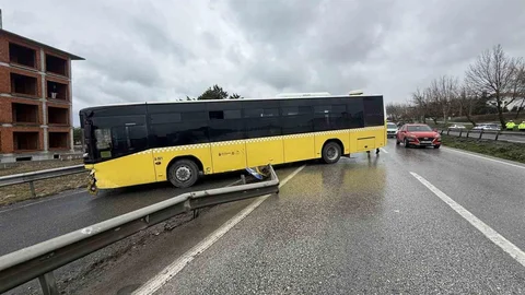İstanbul'da İETT Otobüsü Kazası