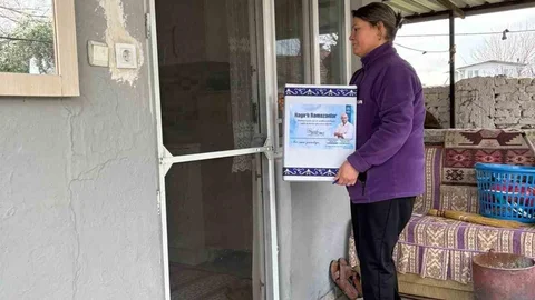 Germencik’te Ramazan Kolisi Dağıtımı Devam Ediyor