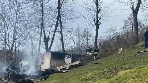 Ordu'da Çıkan Yangında Ev Yandı