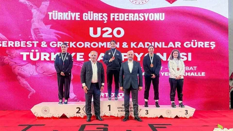 U20 Kadınlar Güreş Şampiyonası Sonuçlandı