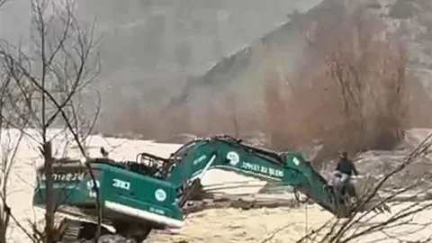 Kahramanmaraş'ta Mahsur Kalan Vatandaş Kurtarıldı