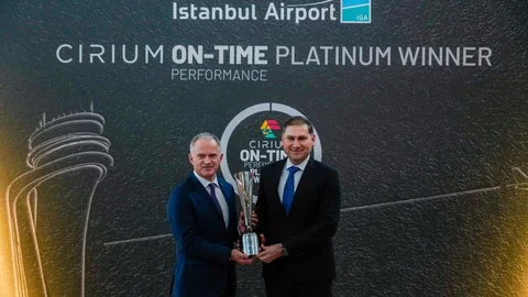İGA İstanbul Havalimanı'na Platin Ödül