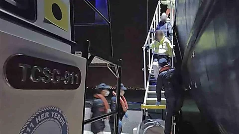 Ticari Gemide Tıbbi Tahliye İşlemi Gerçekleşti