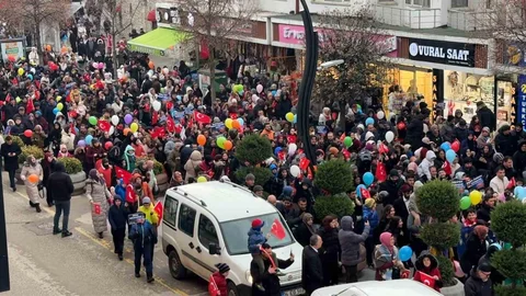 Bolu’da Ramazan Alayı Yürüyüşü Yapıldı