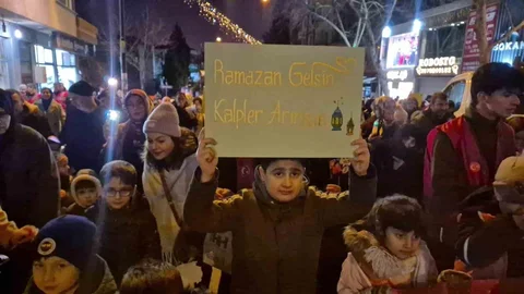 Tekirdağ’da Ramazan Yürüyüşü Gerçekleşti