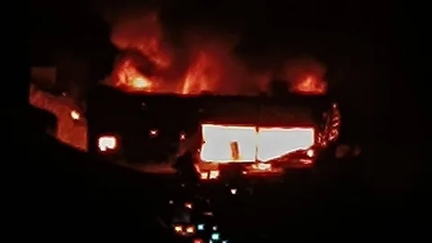 Şanlıurfa'da Fabrikada Yangın Çıktı