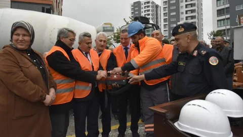 Tarsus'ta Hacı Hüseyin Kaplan Cami Temeli Törenle Atıldı