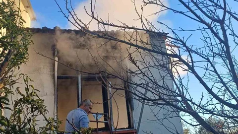 Serik'te Yangın Faciası