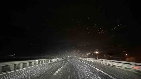 Düzce'de Kar Yağışı Etkili Oluyor