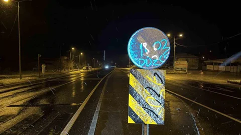 Bolu Dağı'nda Kar Yağışı Etkili Oldu