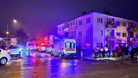 Erzincan'da Yangın Olayı