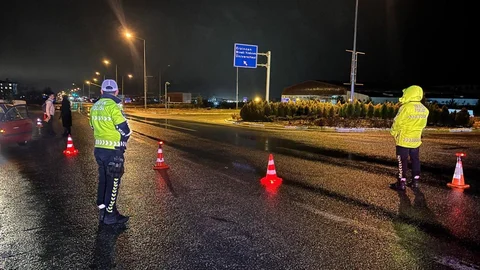 Erzincan'da Kar ve Sis Sorun Yarattı