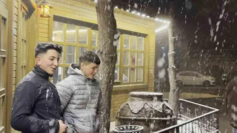 Aksaray Güzelyurt’ta Kar Yağışı Başladı