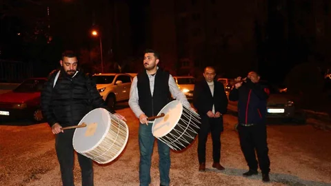 Ankara'da Ramazan Davulcuları Göreve Başladı