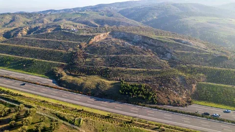 İzmir-İstanbul Otoyolu'nda Heyelan Olayı