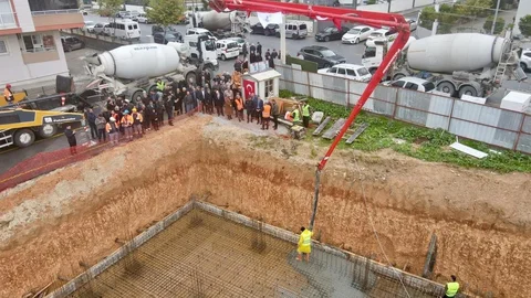 Tarsus'ta Cami Temeli Atıldı