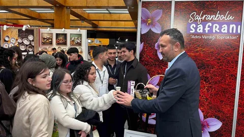 Safranbolu’da Safran Tanıtımı Yapıldı