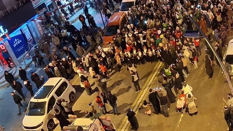 Erzurum’da Ramazan’a Fener Alayı İle Karşılandı