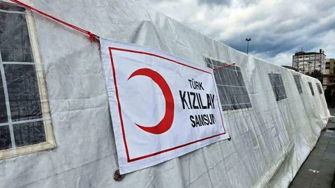Türk Kızılay’ı Samsun'da İftar Hizmeti Sunuyor