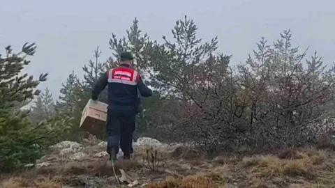 Yozgat'ta Doğaya Yem Bırakıldı
