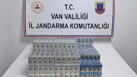 Van'da Kaçak Sigara Ele Geçirildi