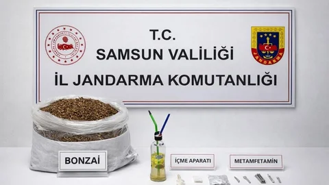 Samsun'da Uyuşturucu Operasyonu