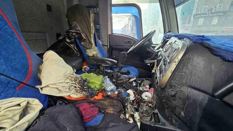 Karabük'te Tır Yangını Kontrol Altına Alındı