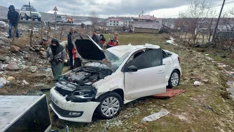 Bingöl'de Trafik Kazası Gerçekleşti