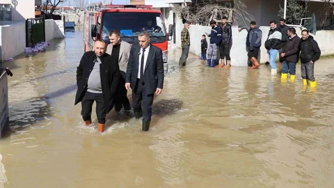 Manisa'da Su Baskını İncelemesi