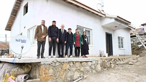 Isparta'da Yangın Sonrası Yeni Ev
