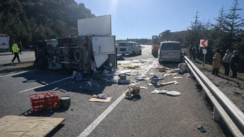 Denizli Tavas'ta Feci Kaza