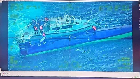 Meksika Donanması'ndan Uyuşturucu Operasyonu