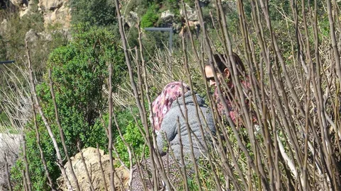 Antalya'da Falezde Kriz Anları