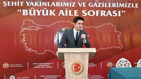 Mardin'de Şehit Aileleri ve Gazilerle İftar