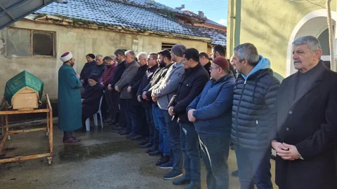 Bartın'da Soba Faciası Sonrası Cenaze Töreni