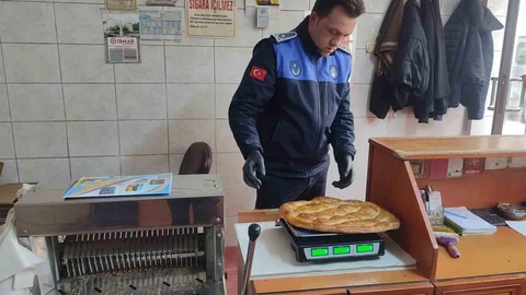 Bayburt'ta Fırın Denetimi Yapıldı