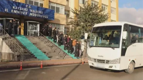 Kayseri'de FETÖ Operasyonu: 54 Tutuklama