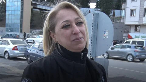 Ankara'da Güvenlik Görevlisi Duygulandırdı