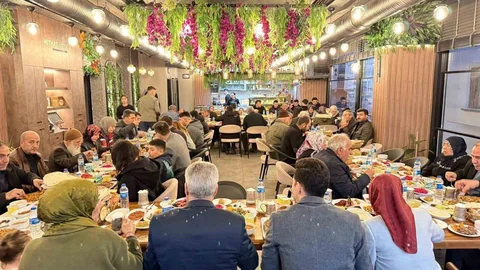 Çermik'te İlk İftar Şehit Aileleriyle Yapıldı