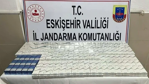 Kaçak Sigara Ticareti Yaparken Yakalandı