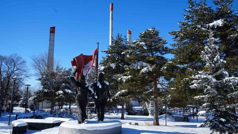 Erzurum'da Buzlanma Uyarısı