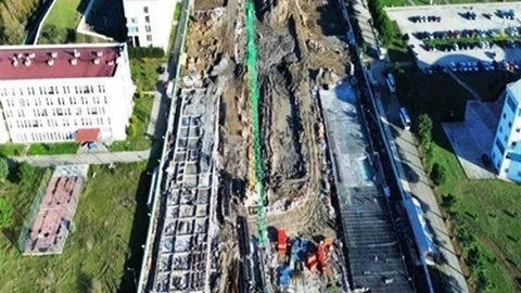 Samsun’da Yeni Öğrenci Yurdu İnşaatı Devam Ediyor